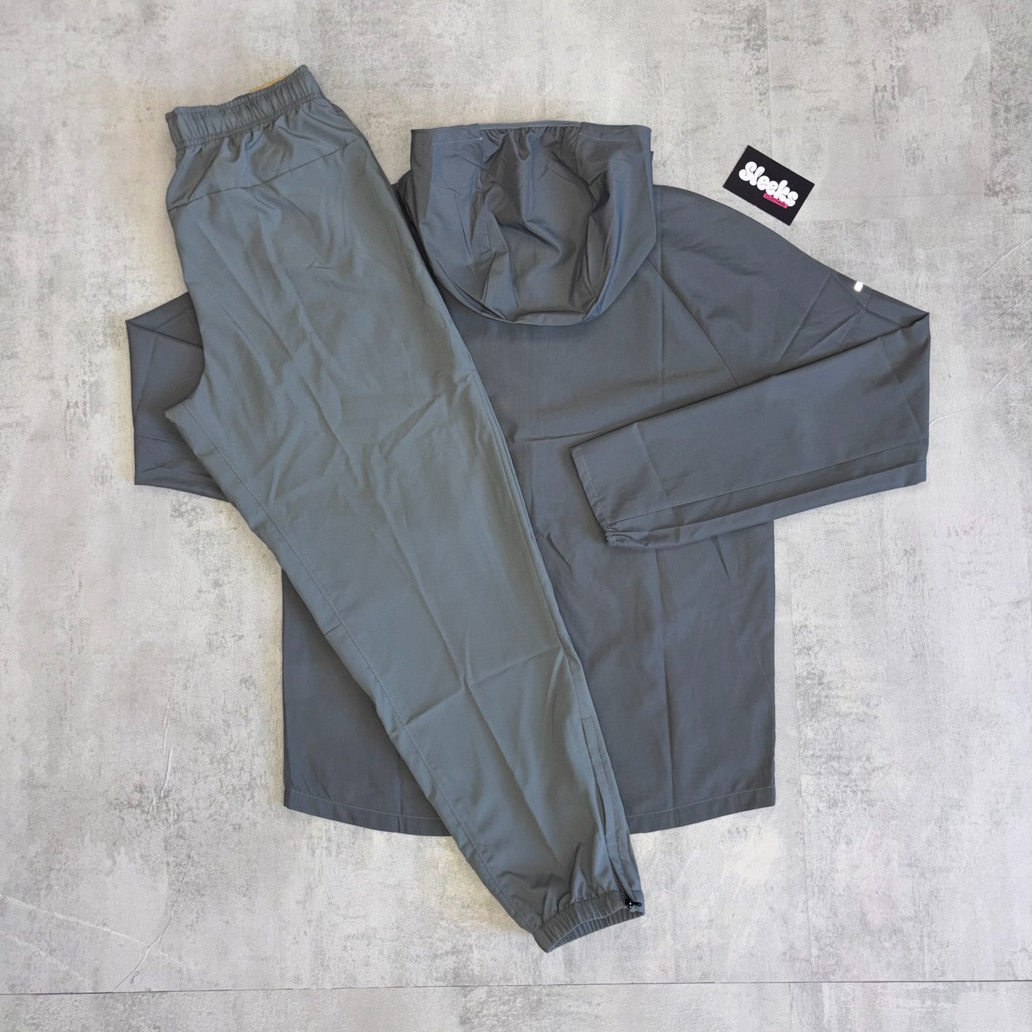 Nike Miler Tracksuit Smoke Grey