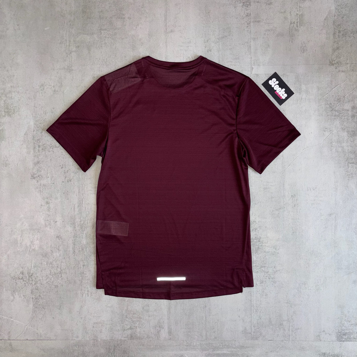Nike Miler Tee Night Maroon