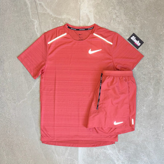 Nike Miler Set Adobe Red