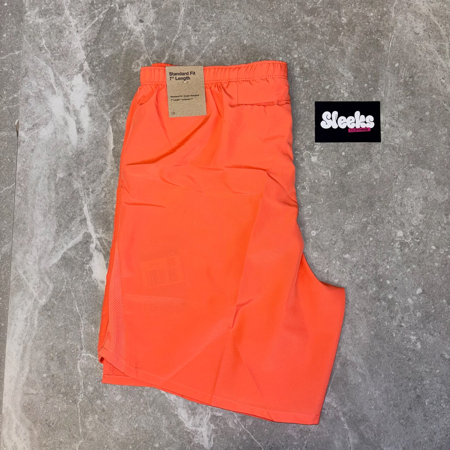 Nike Challenger Shorts Light Wild Mango