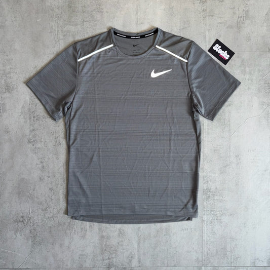 Nike Miler Tee Smoke Grey