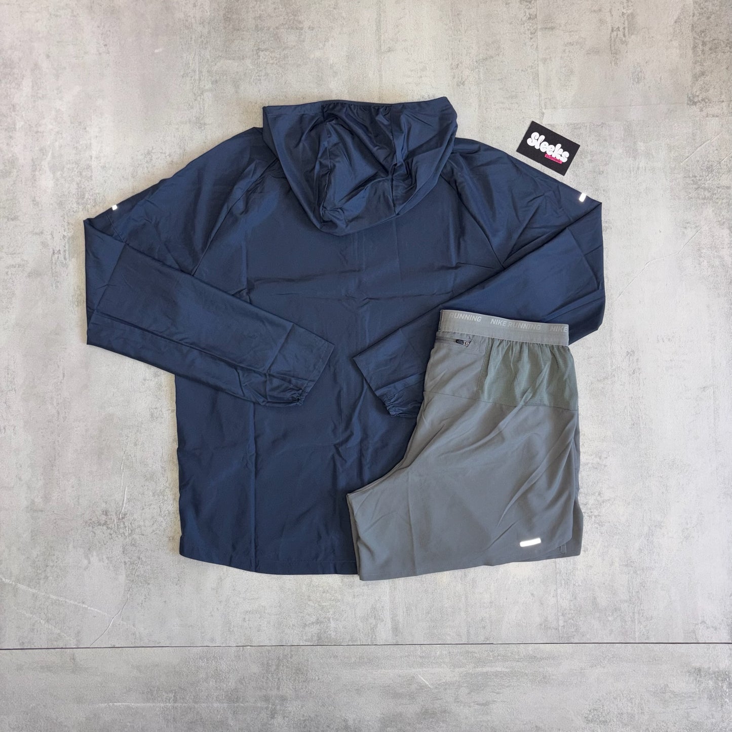 Nike Miler Jacket Set Thunder Blue