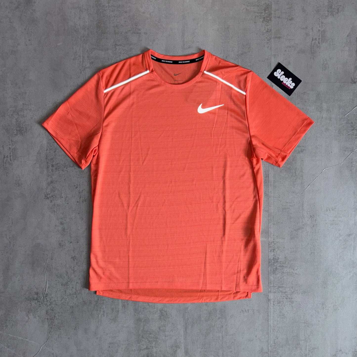 Nike Miler Tee Light Wild Mango