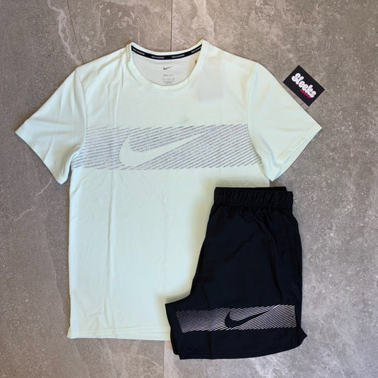 Nike Miler Flash Set Barely Green/Black