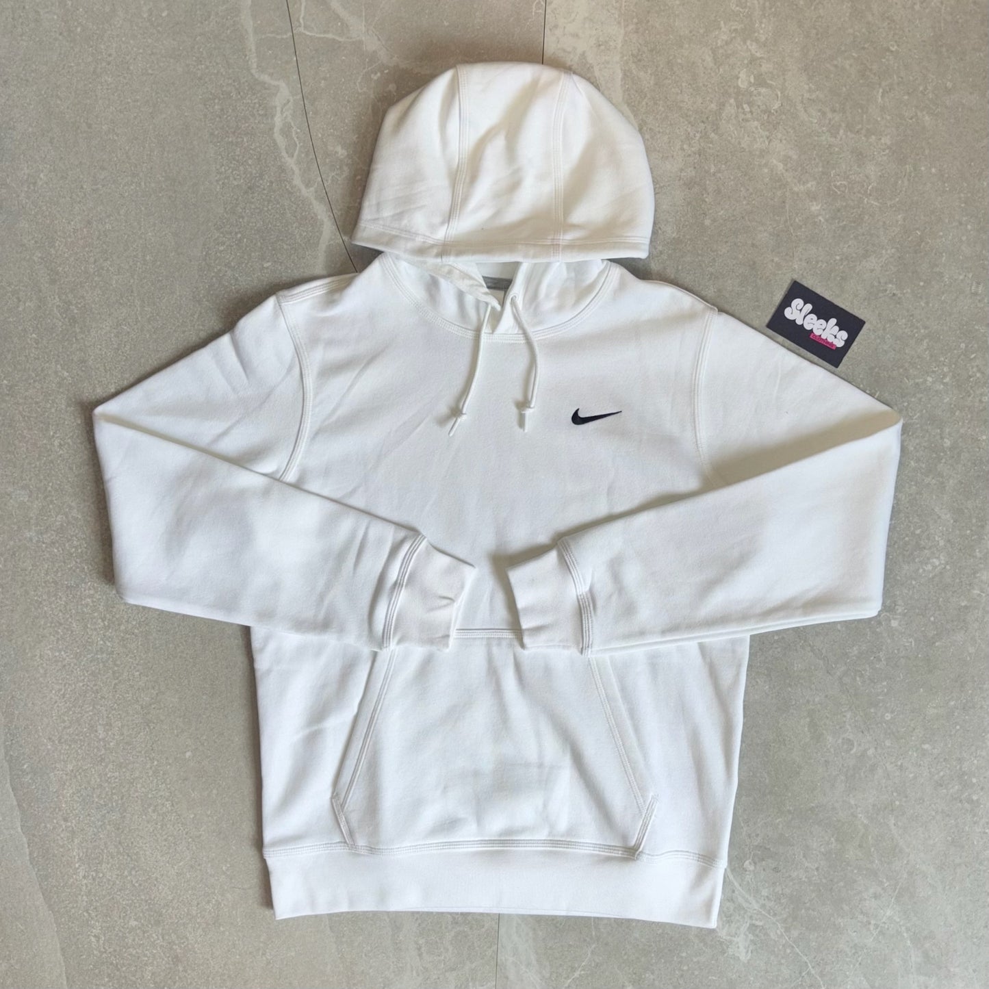 Nike Club Hoodie White