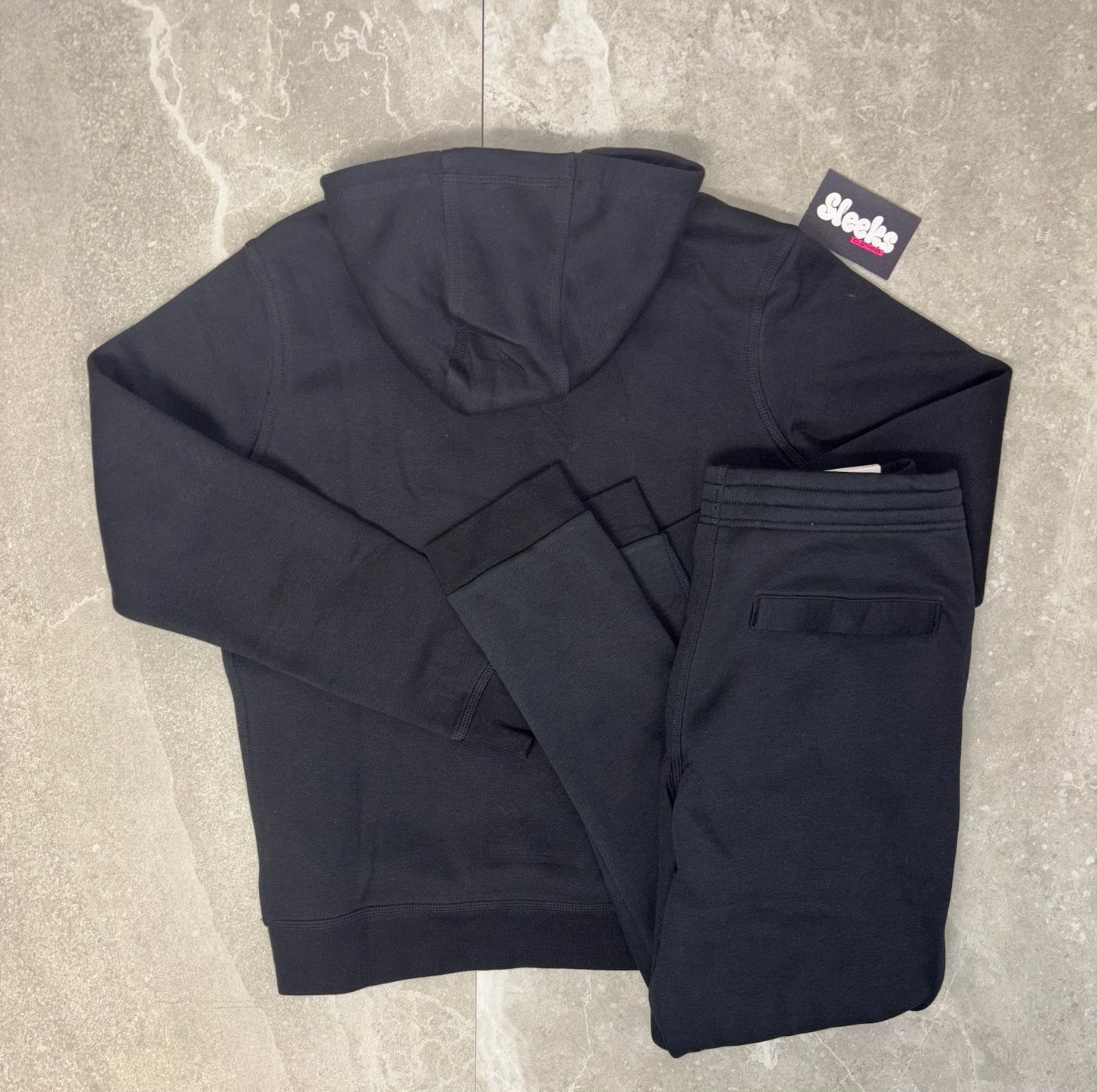 Nike Club Tracksuit Black