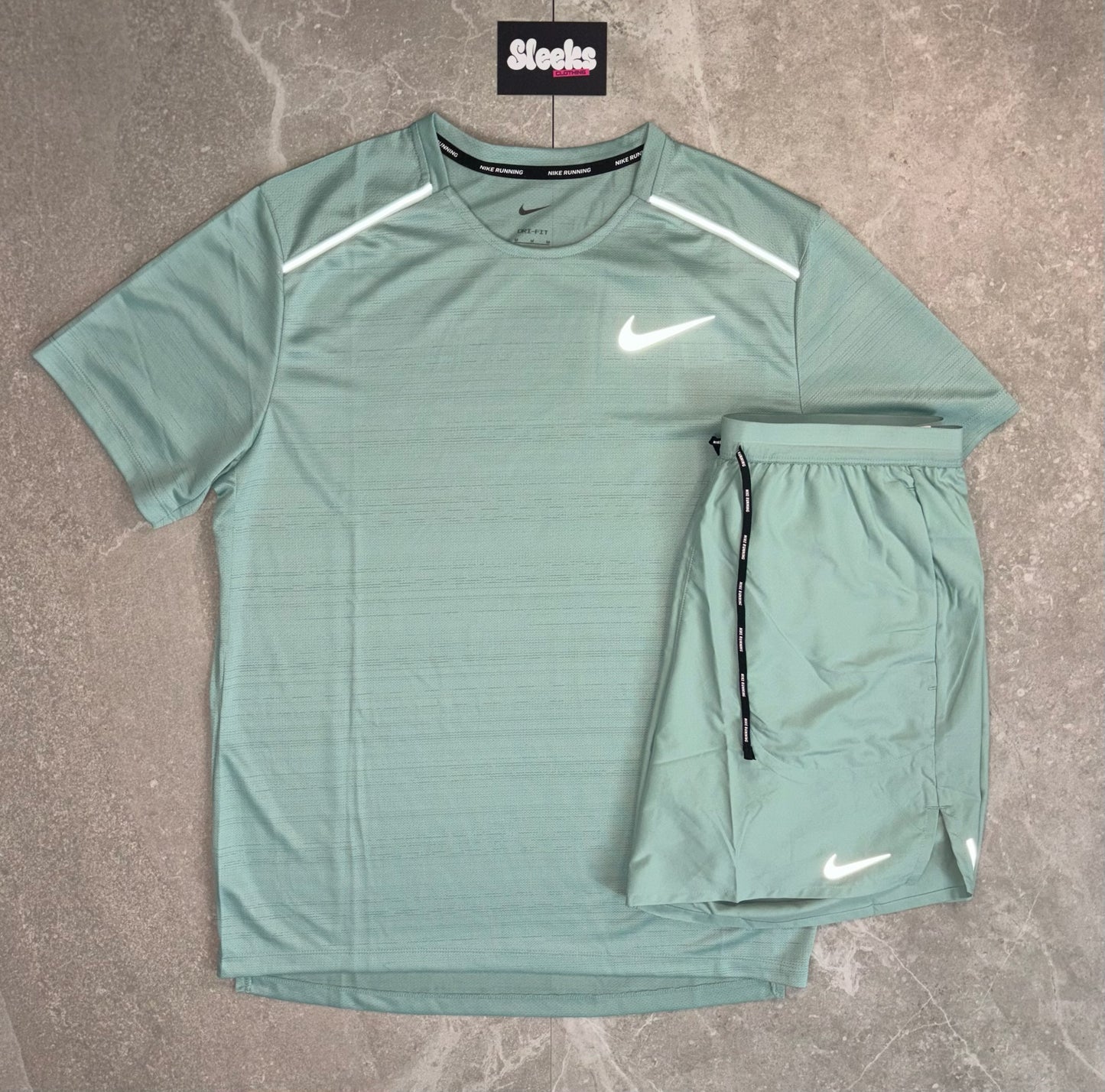 Nike Miler Set Mineral