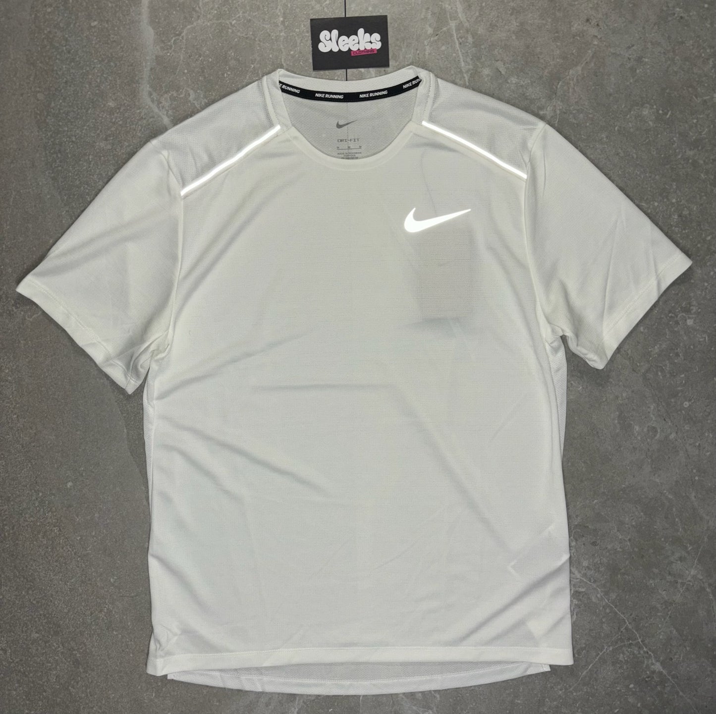 Nike Miler Tee Ice White