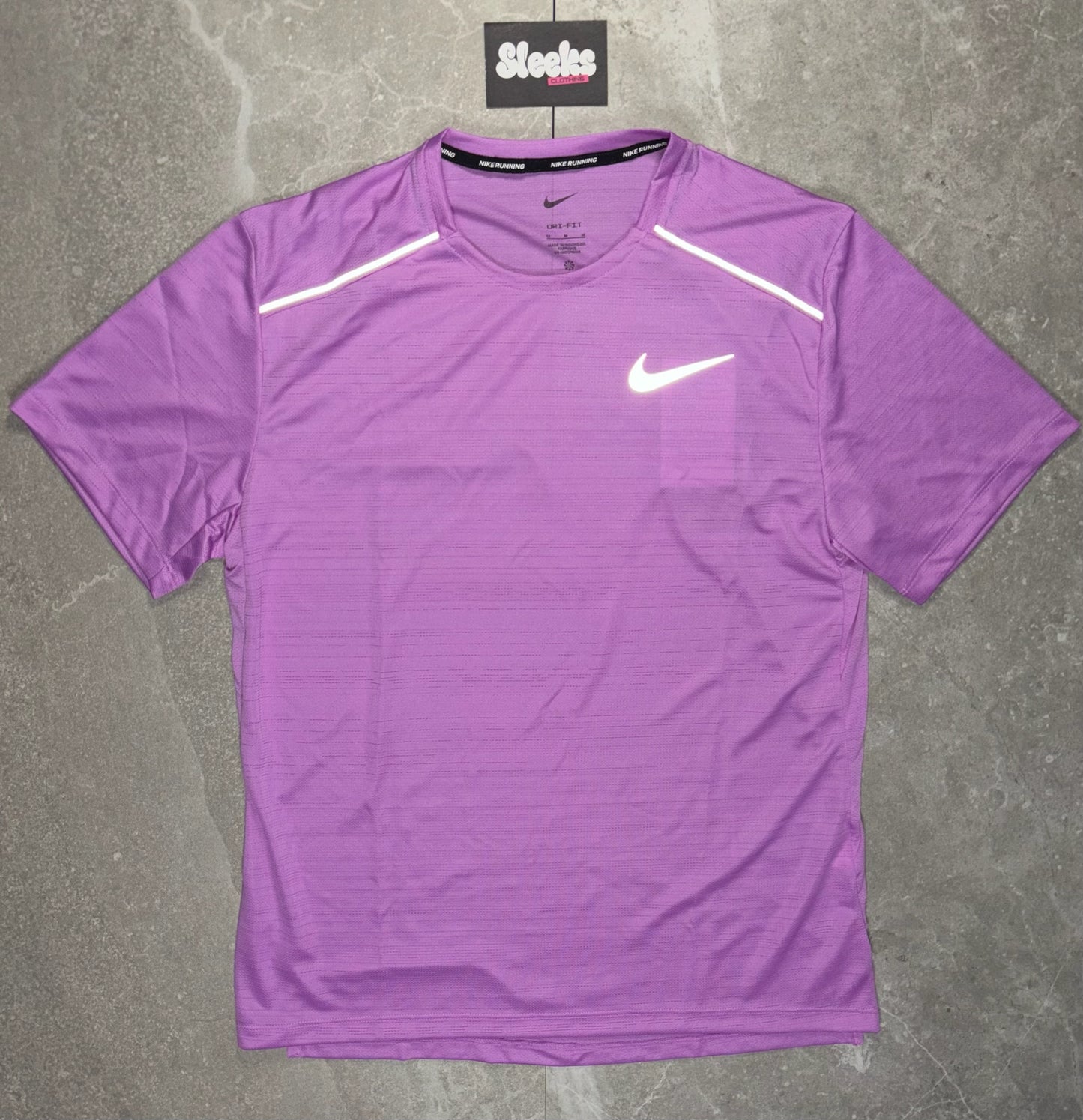 Nike Miler Tee Rush Fuchsia