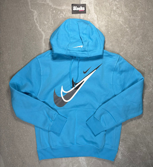 Nike Fleece Pullover Hoodie Baltic Blue