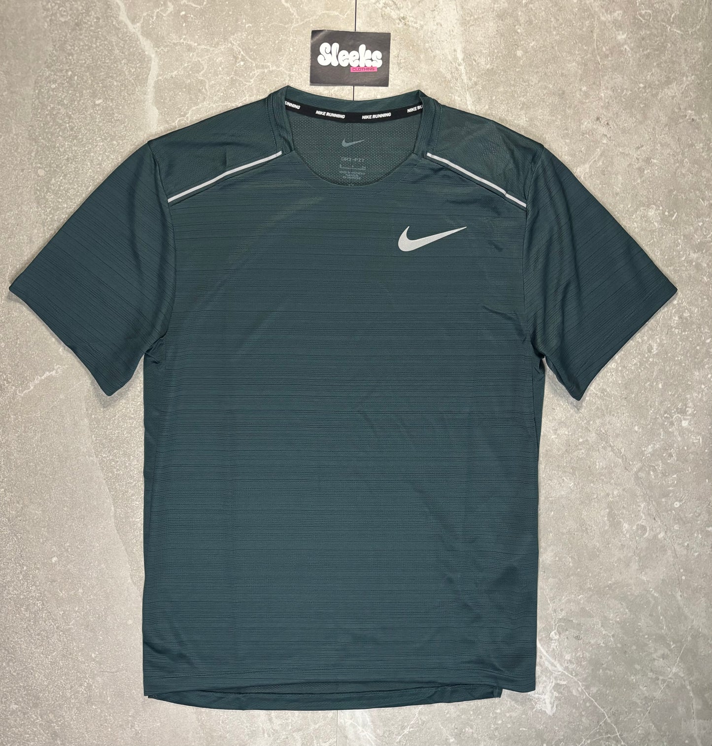 Nike Miler Tee Jungle Green