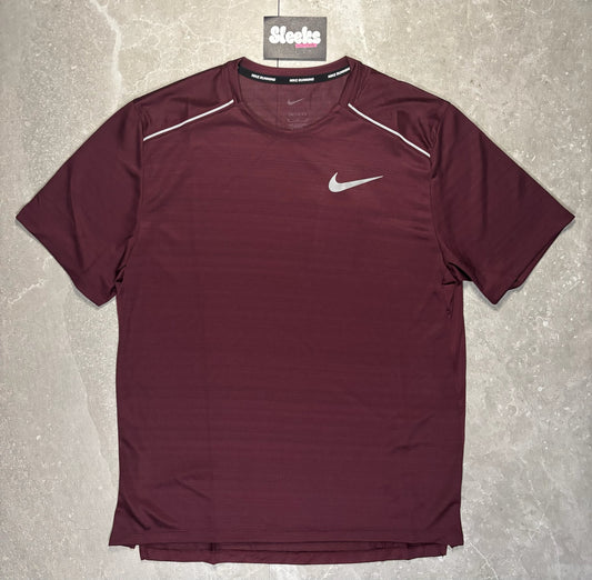 Nike Miler Tee Night Maroon