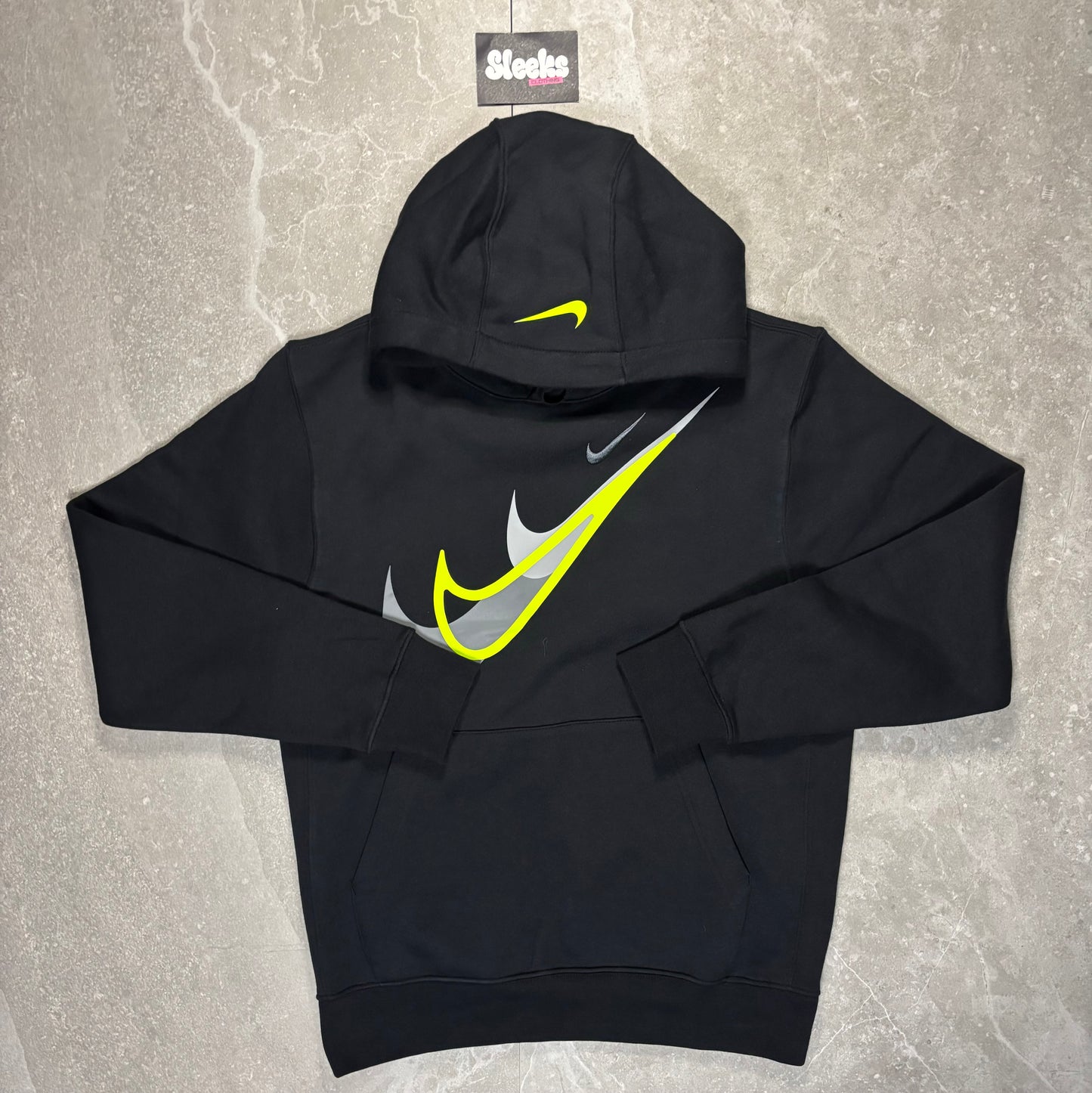 Nike Fleece Pullover Hoodie Black